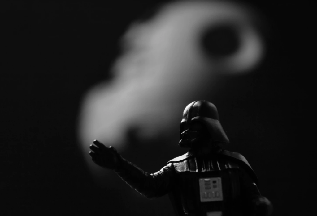 The ultimate hacker from the dark side, Darth Vader