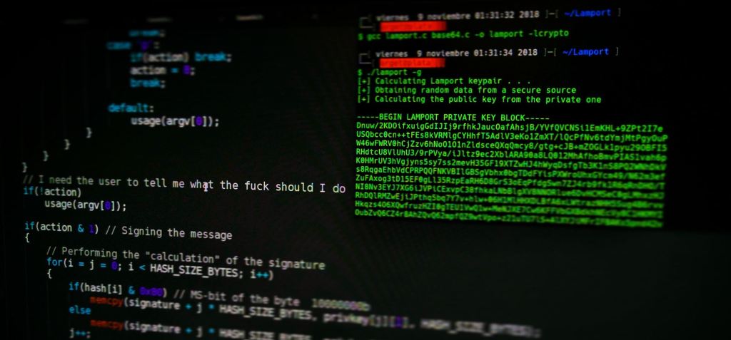 Clicking the buttons like a real 1337 h4ck3r doing 3v1l sh1t.