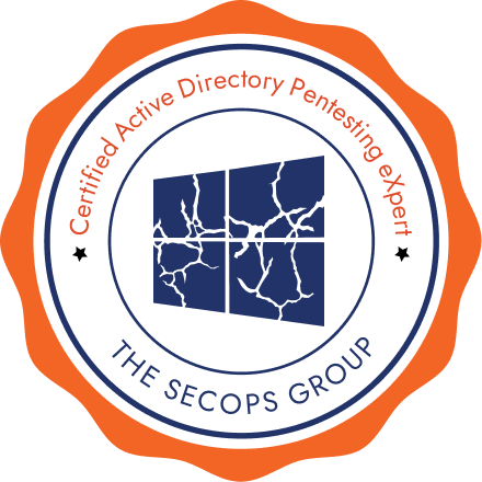 C-ADPenX, Certified Active Directory Pentesting eXpert from The SecOps Group